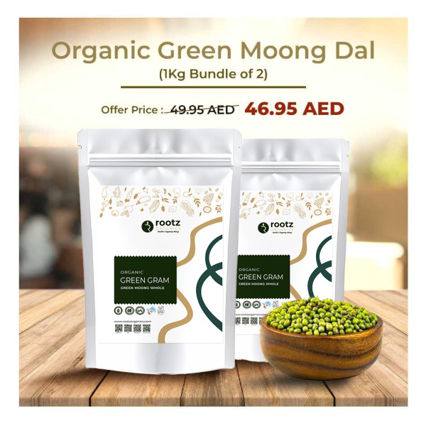 Image of Green moong dal 1 kag ( bundle of 2)