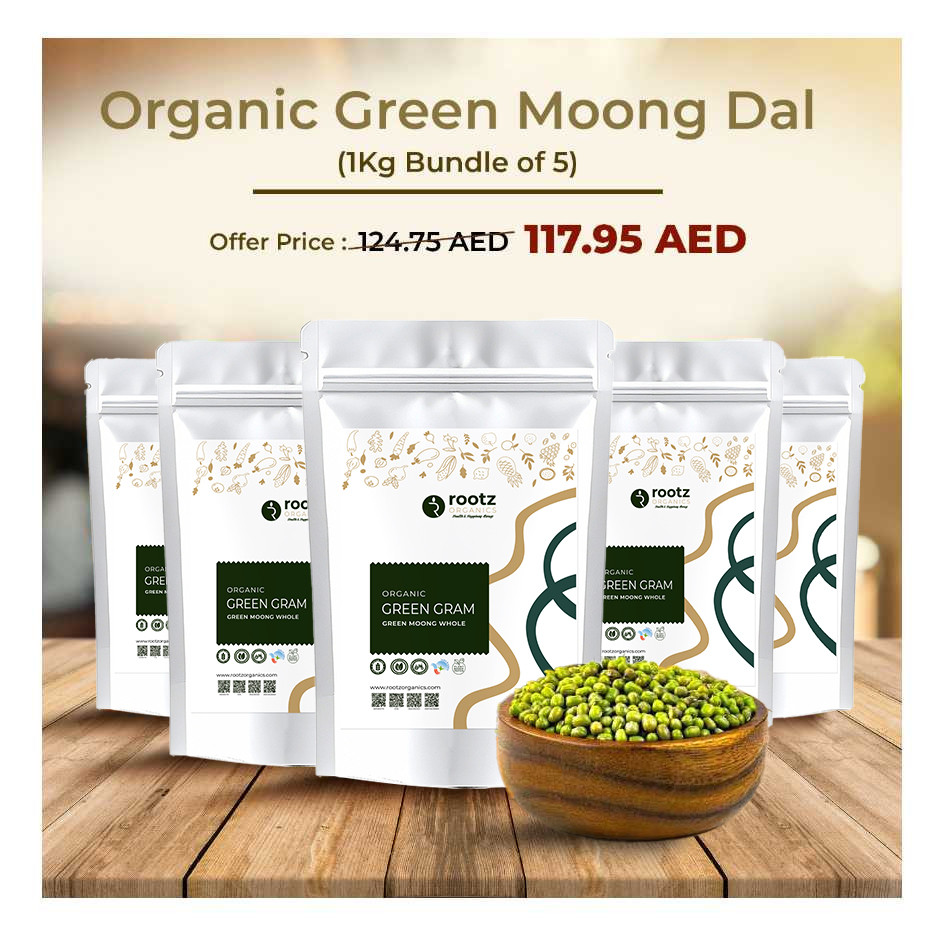 Green moong dal 1 kg ( bundle of 5)