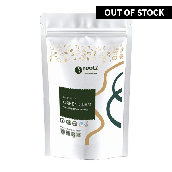 Organic Moong Whole Green Dal 1kg