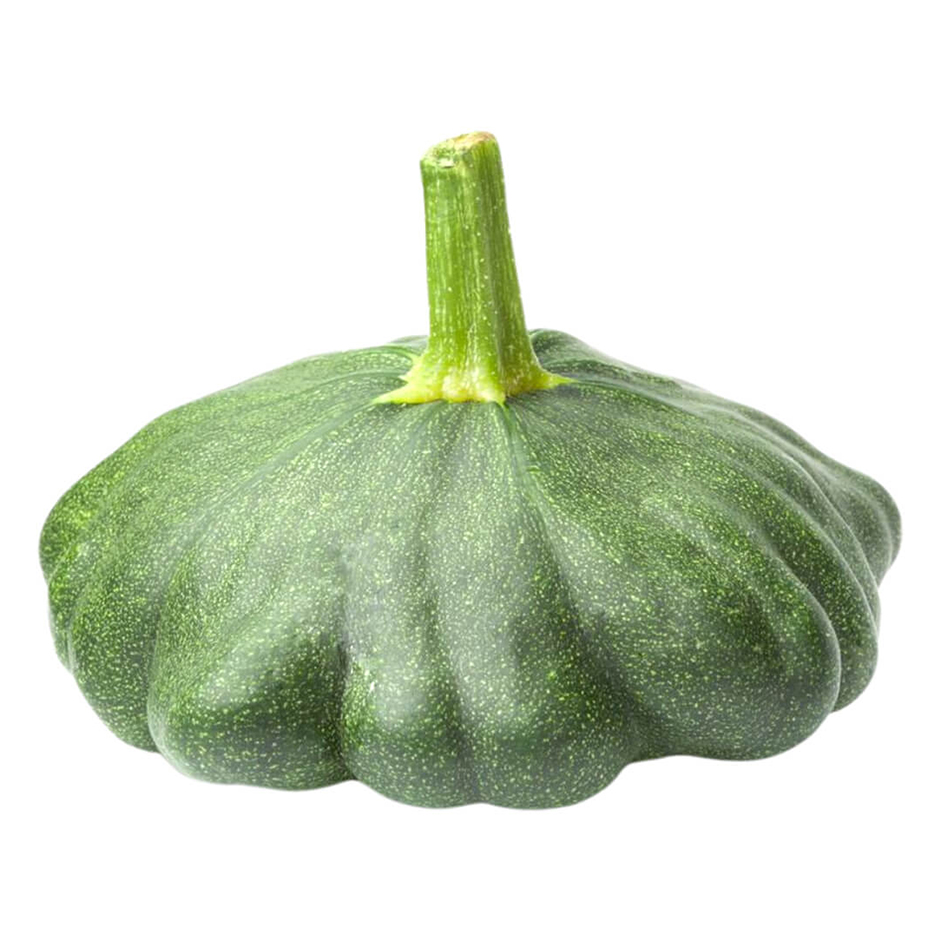 Rootz Organics Green Patty Pan Squash 200g — Baby Scallop Squash, Air-Flown from South Africa