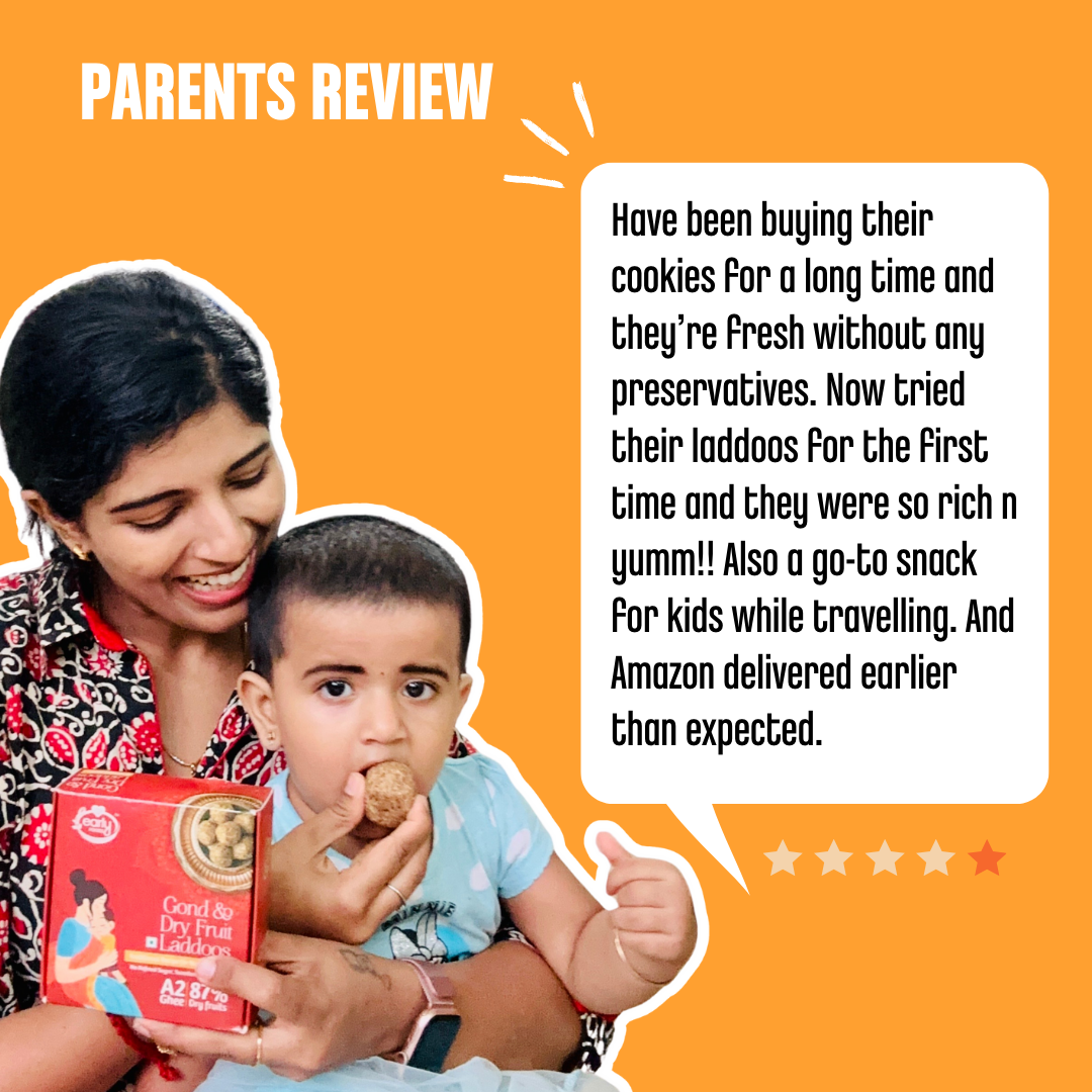 Early Foods -Gond & Dry Fruits Ghee Laddoos