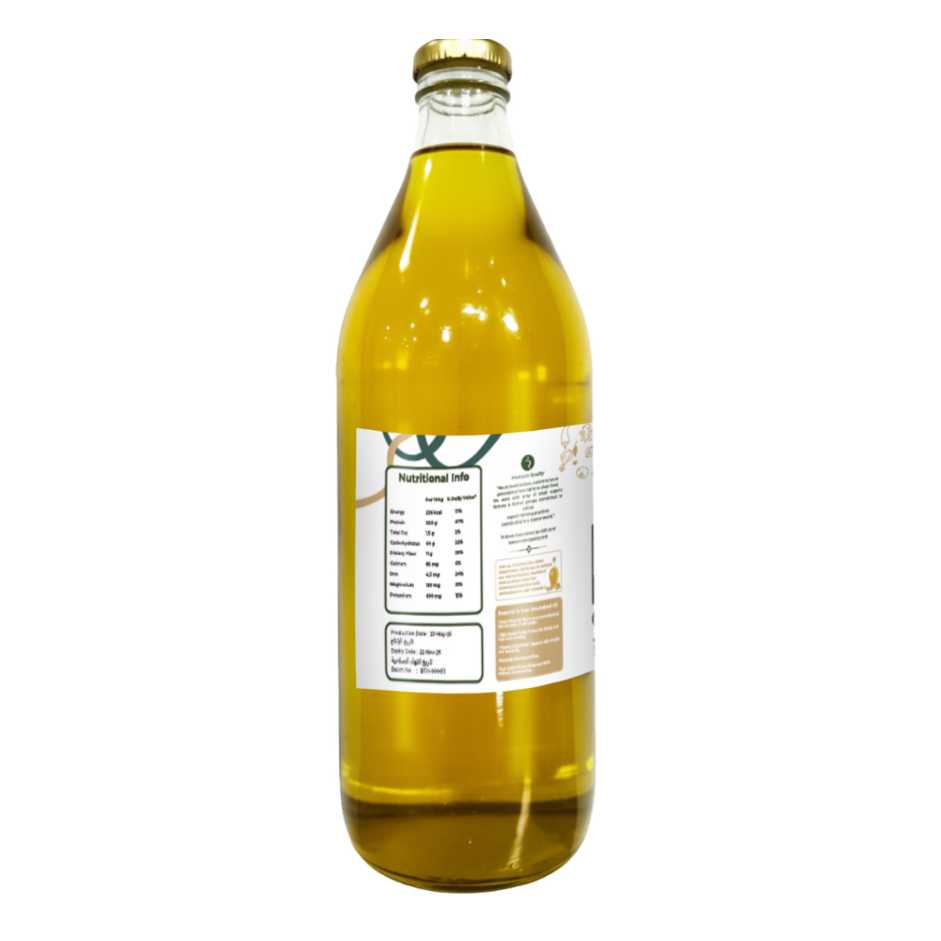 Organic Cold Pressed Groundnut Oil - 1lt