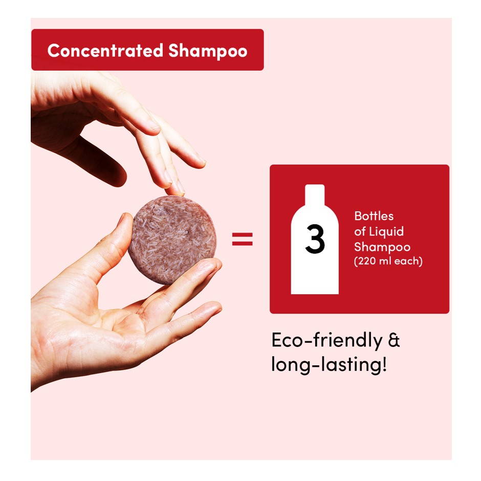 Hibiscus, Lavender & Shea Butter Shampoo Bar