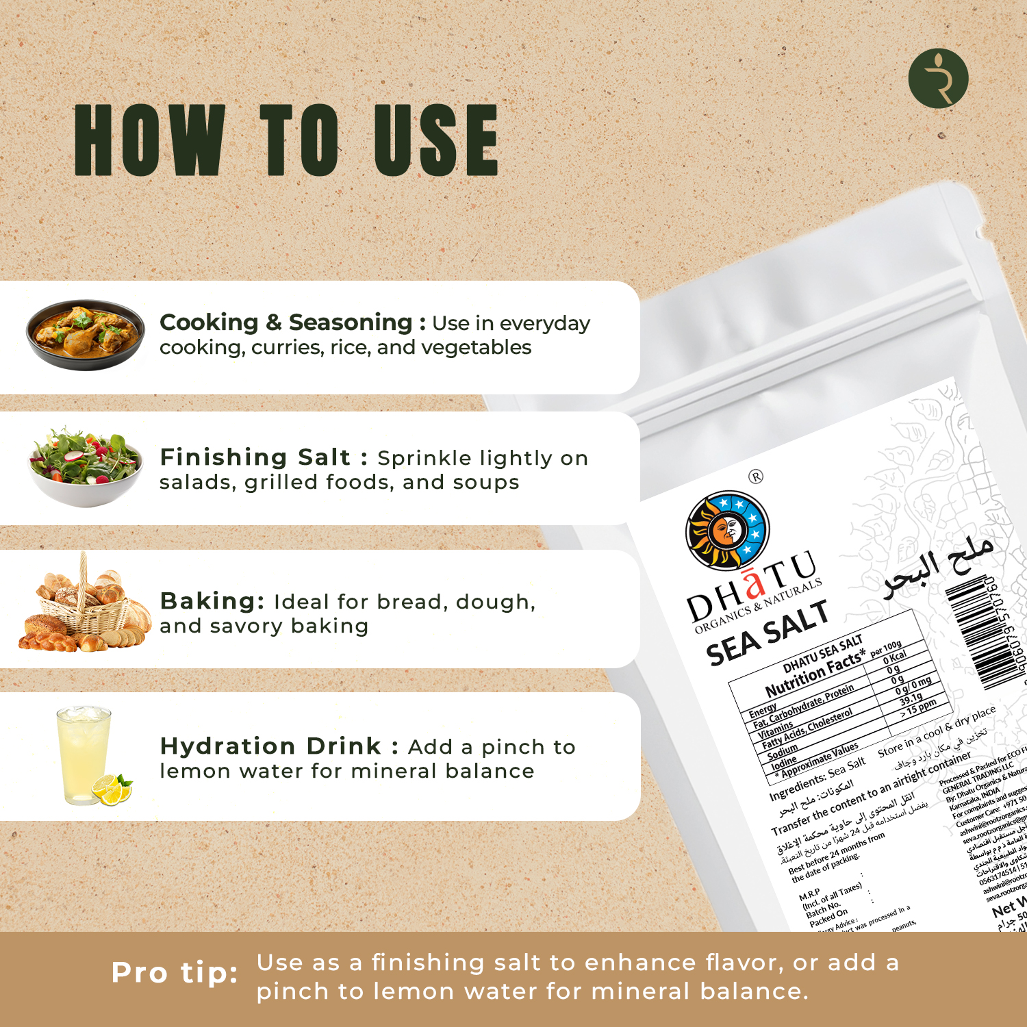 Rock Sea Salt 500g