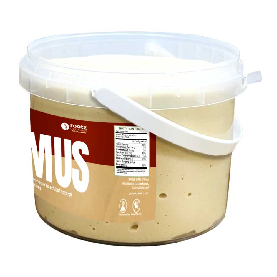 Fresh Classic Hummus 500g – Authentic Middle Eastern Dip | Made Fresh in UAE