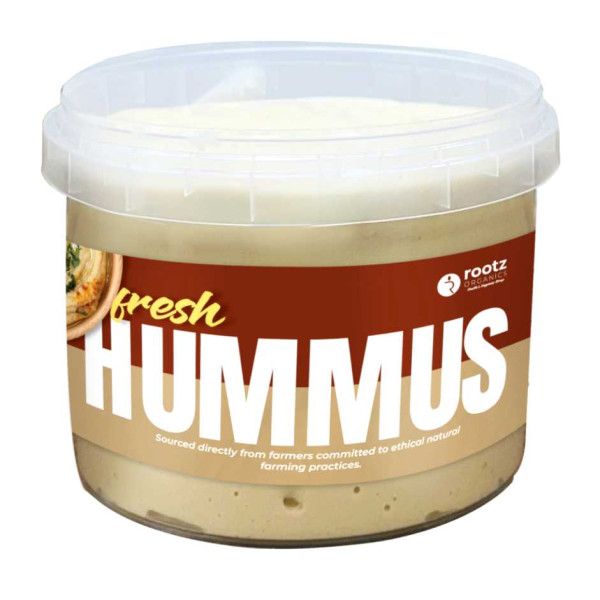 Image of Fresh Classic Hummus 500g – Authentic Middle Eastern Dip | Made Fresh in UAE