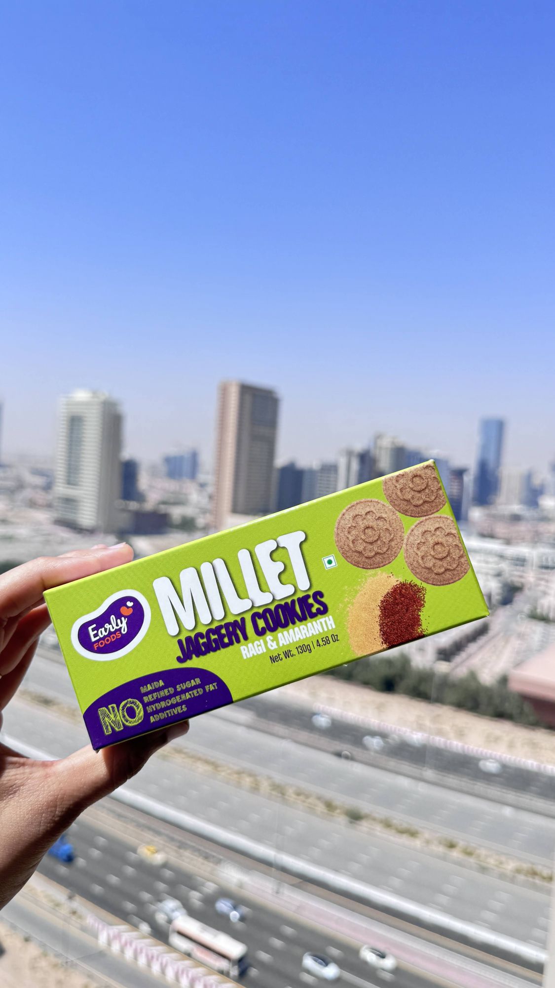 Early Foods--Ragi & Amaranth Jaggery Cookies 150g