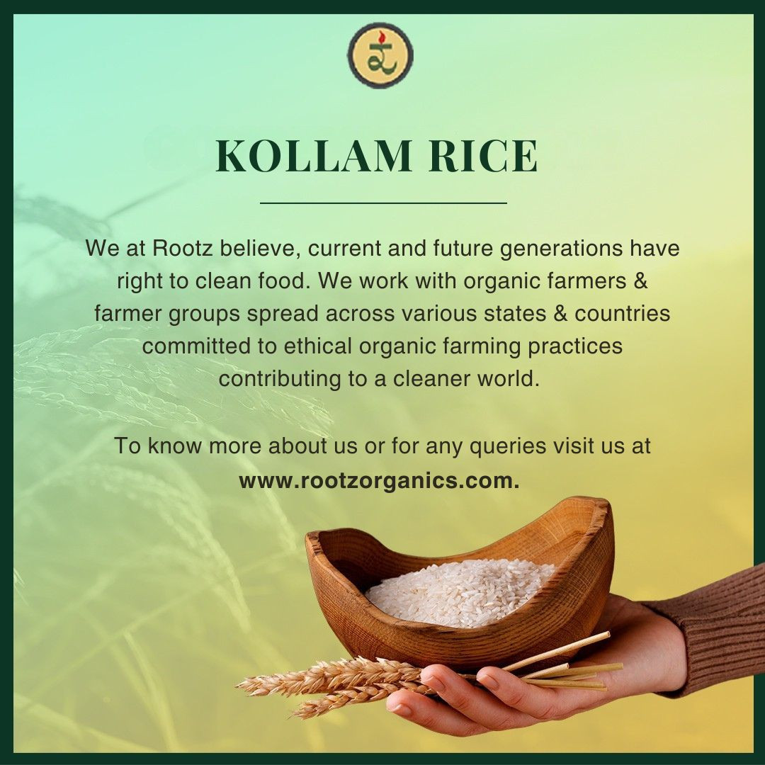 Organic Kollam Rice 2kg