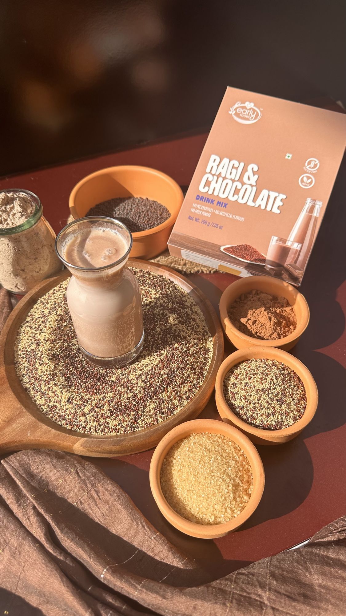 Early Foods-Ragi & Chocolate Drink 200g