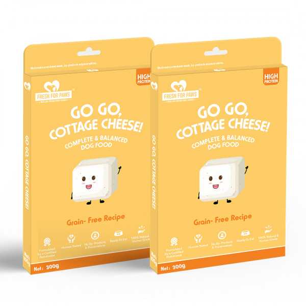 Image of Go, Go, Cottage Cheese 300 gram (Pack of 2)