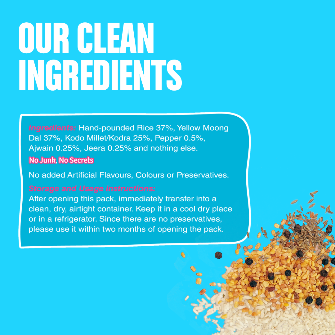 Early Foods-Rice & Moong Khichdi Mix 200g