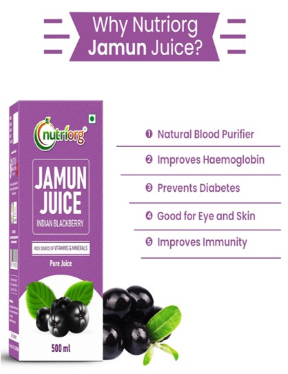Nutriorg Jamun Juice 500ml
