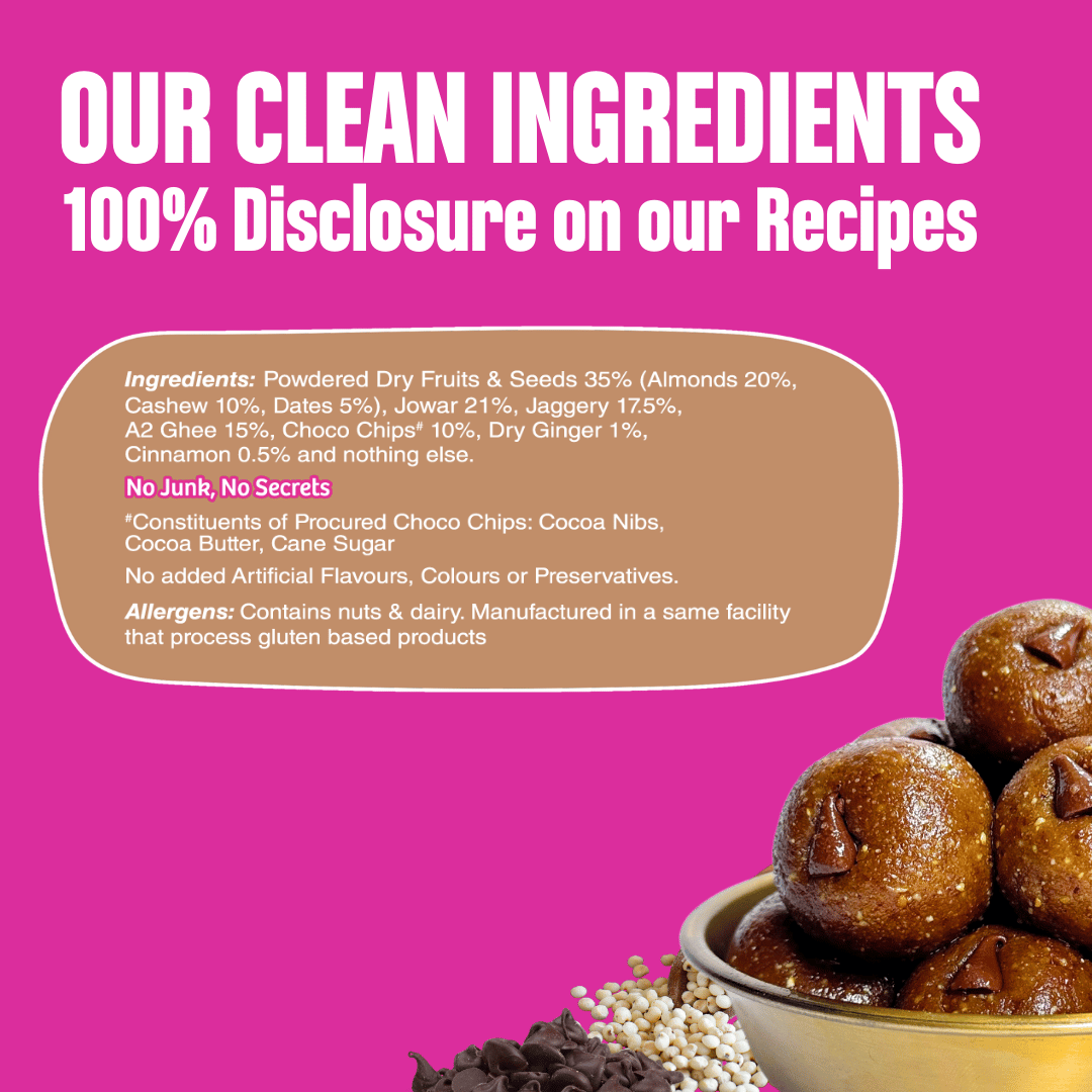 Early Foods -Jowar Choco Chip Laddoo