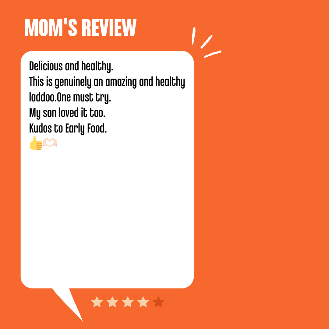 Early Foods -Jowar Flax Seeds Ghee Laddoos