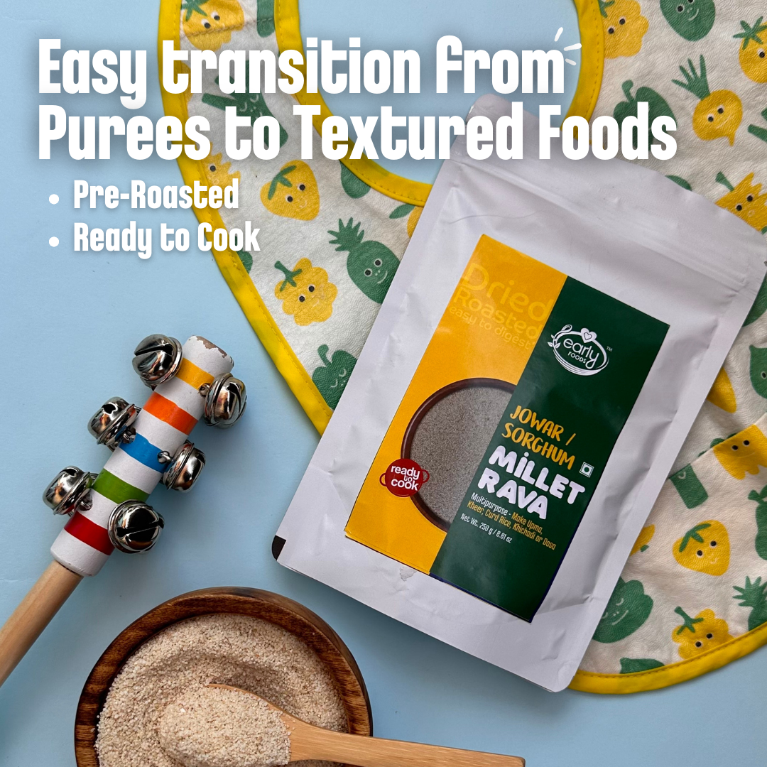 Early Foods-Jowar/sorghum millet rava 250gm