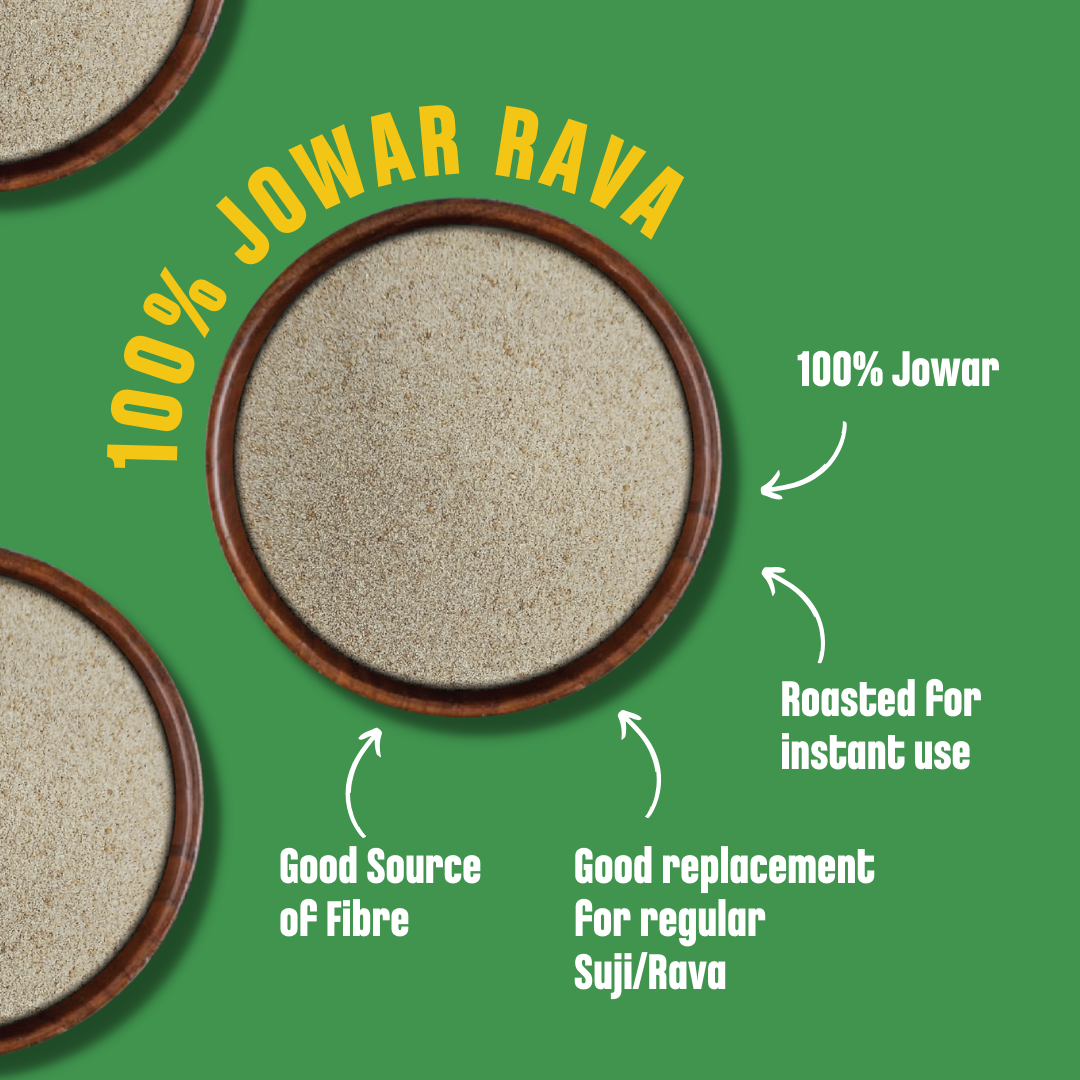 Early Foods-Jowar/sorghum millet rava 190gm