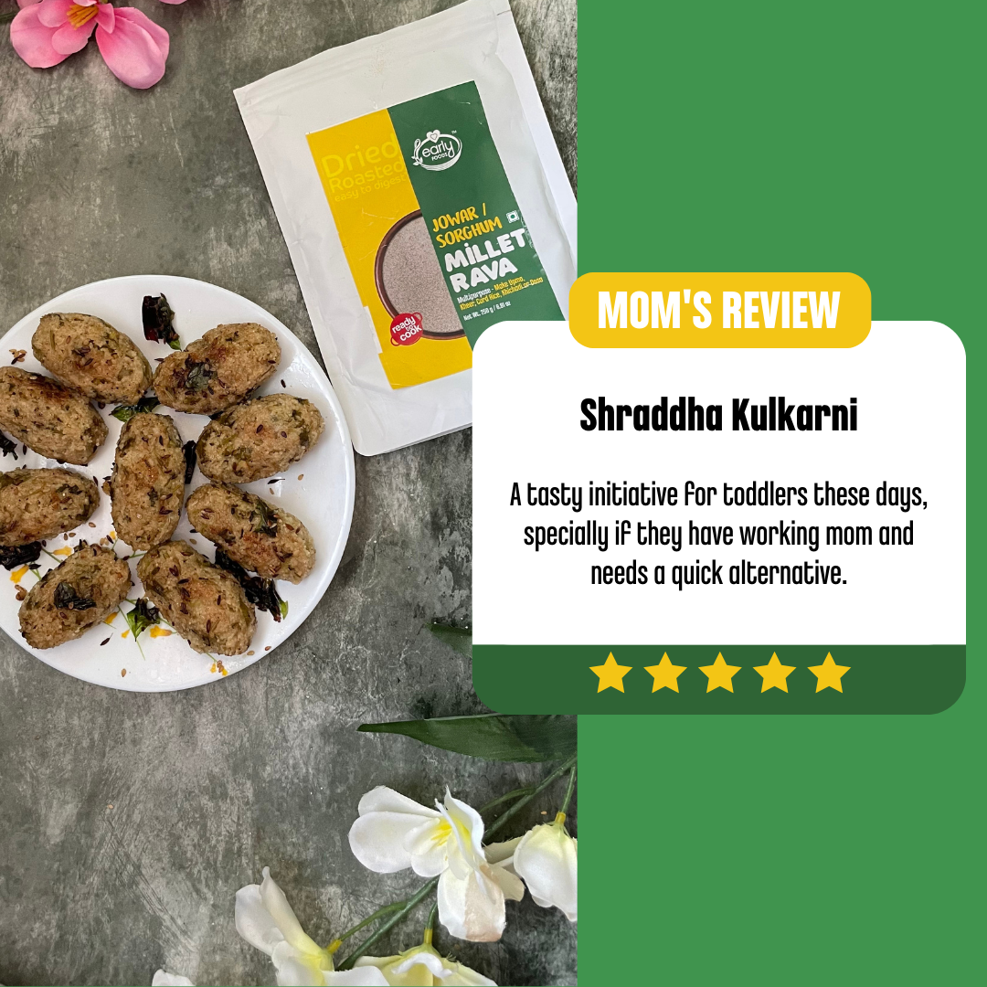 Early Foods-Jowar/sorghum millet rava 250gm