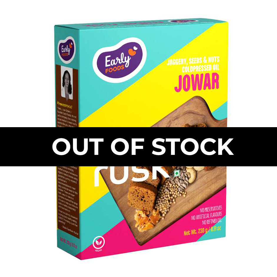Early Foods-Jowar Millet Rusk 270g