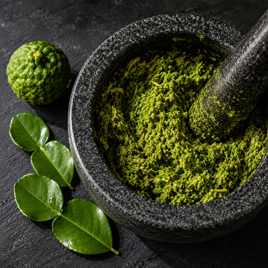 Rootz Organics Kaffir Lime / Makrut Lime 250g — Thailand · The Soul of Thai Curry