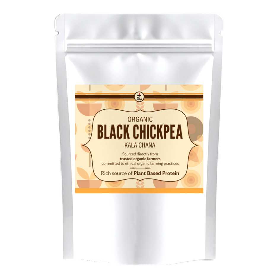Organic Kala Chana Whole Dal 500g