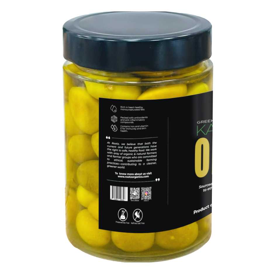 Greek Green Kalamata Olives – 500g | Traditional Brine-Cured