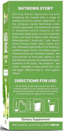 Nutriorg Karela Juice 500ml