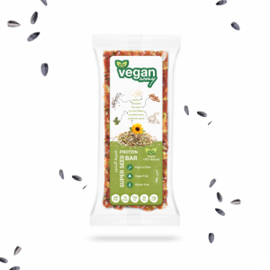 Image of Protein Super Seed Bar Dispensers by Rootz Organics - 480Gm - Pack of 12