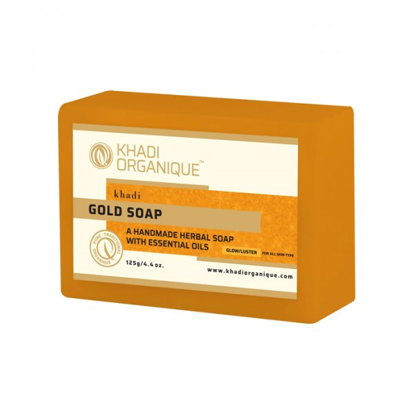 Image of Khadi Gold Soap 125 GM