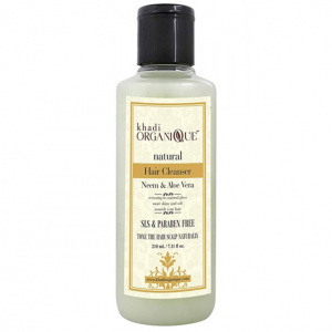 Image of Khadi Neem &amp; Aloe vera Hair Cleanser210 ML