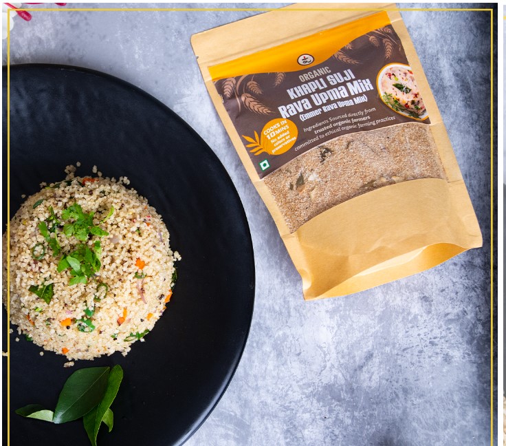 Emmer Wheat Rava Upma Mix 200gm