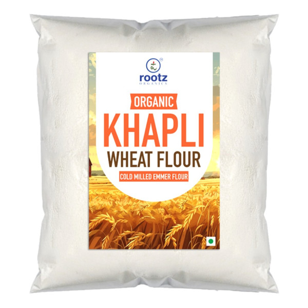 Image of Organic Long Wheat Emmer Flour (Khapli Flour) - 2Kg