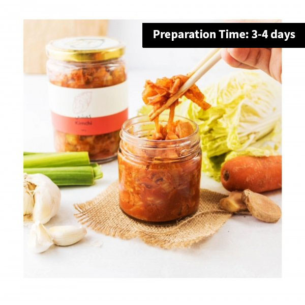 Image of Kimchi (Naba Cabbage) - 500gm by Rootz Organics