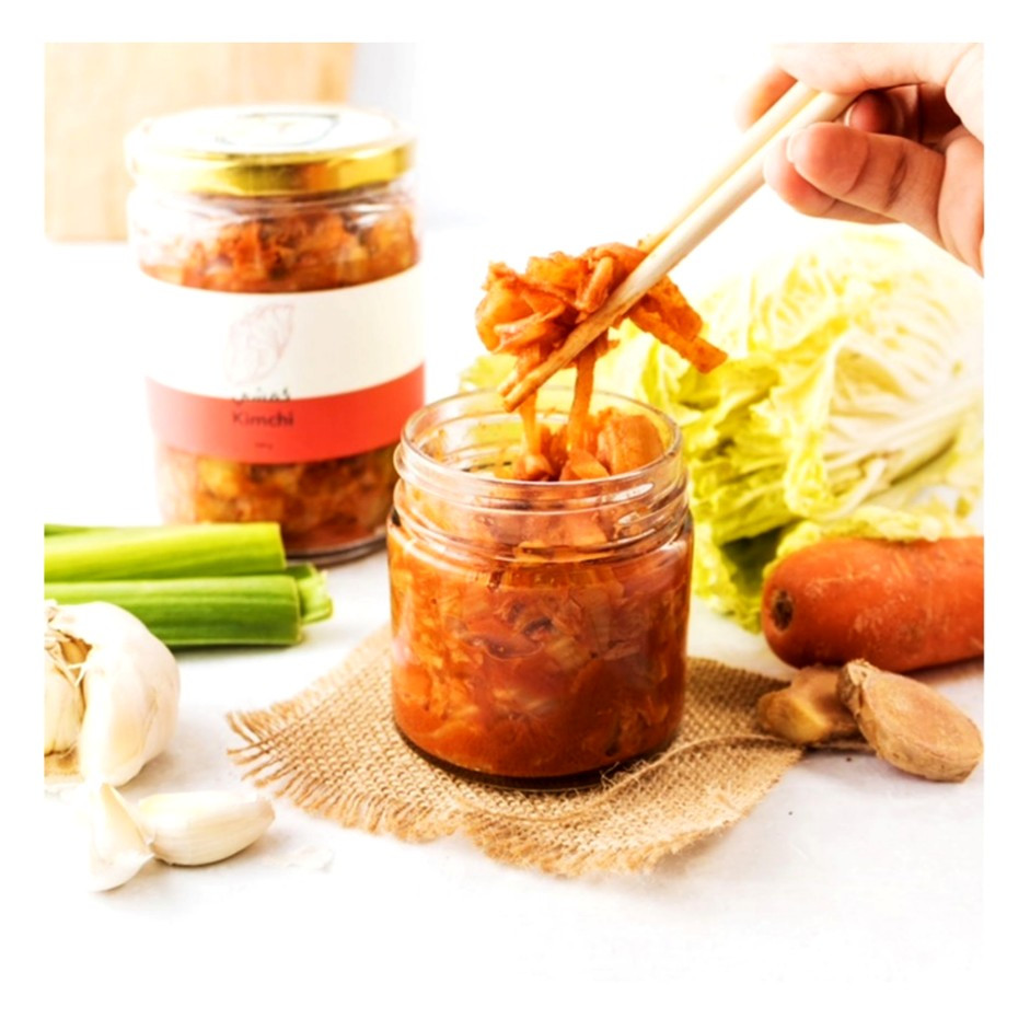 Kimchi (Naba Cabbage) - 500gm by Rootz Organics