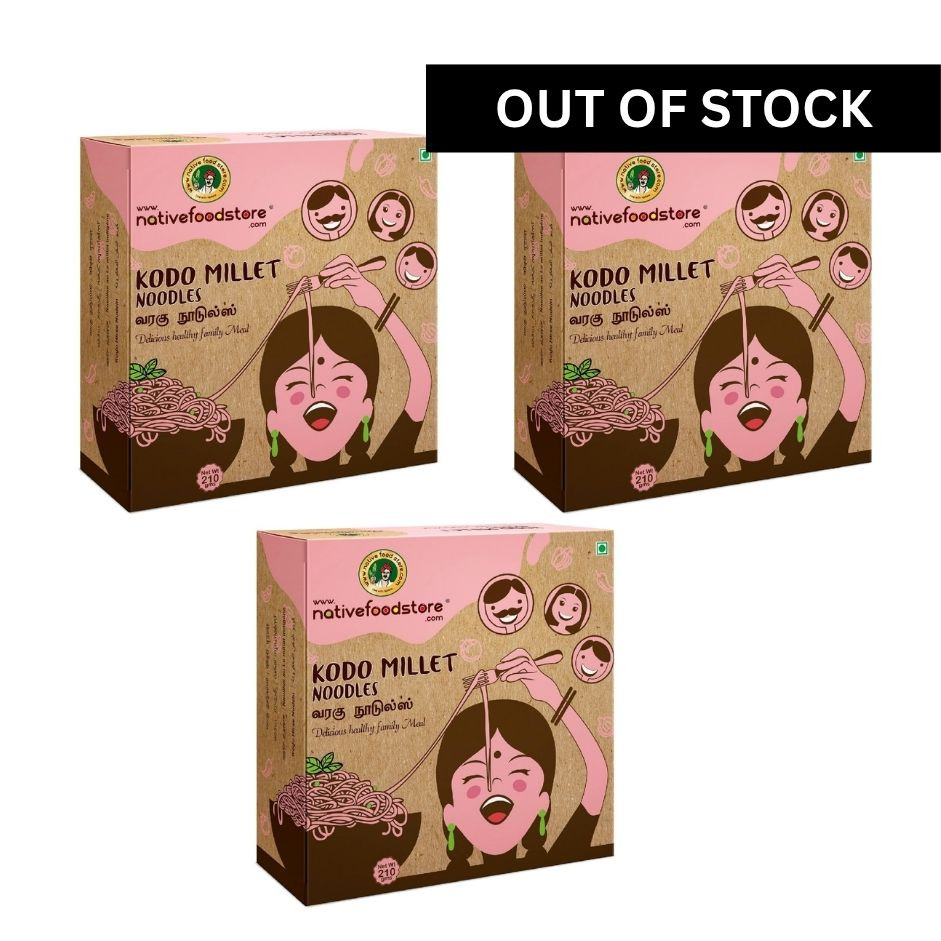 Kodo/Varagu Millet Noodles - Pack of 3