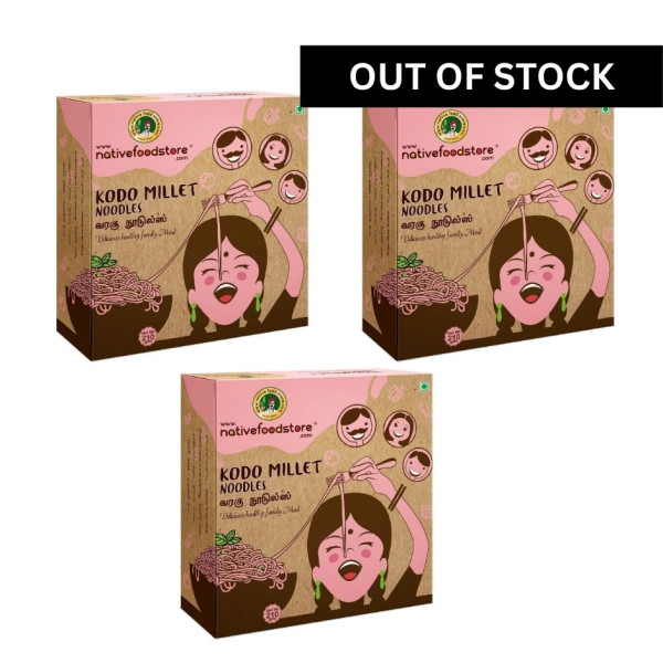 Image of Kodo/Varagu Millet Noodles - Pack of 3