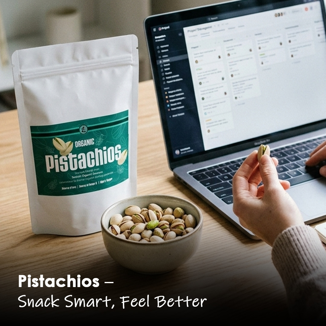 Organic Pistachios Green 250g