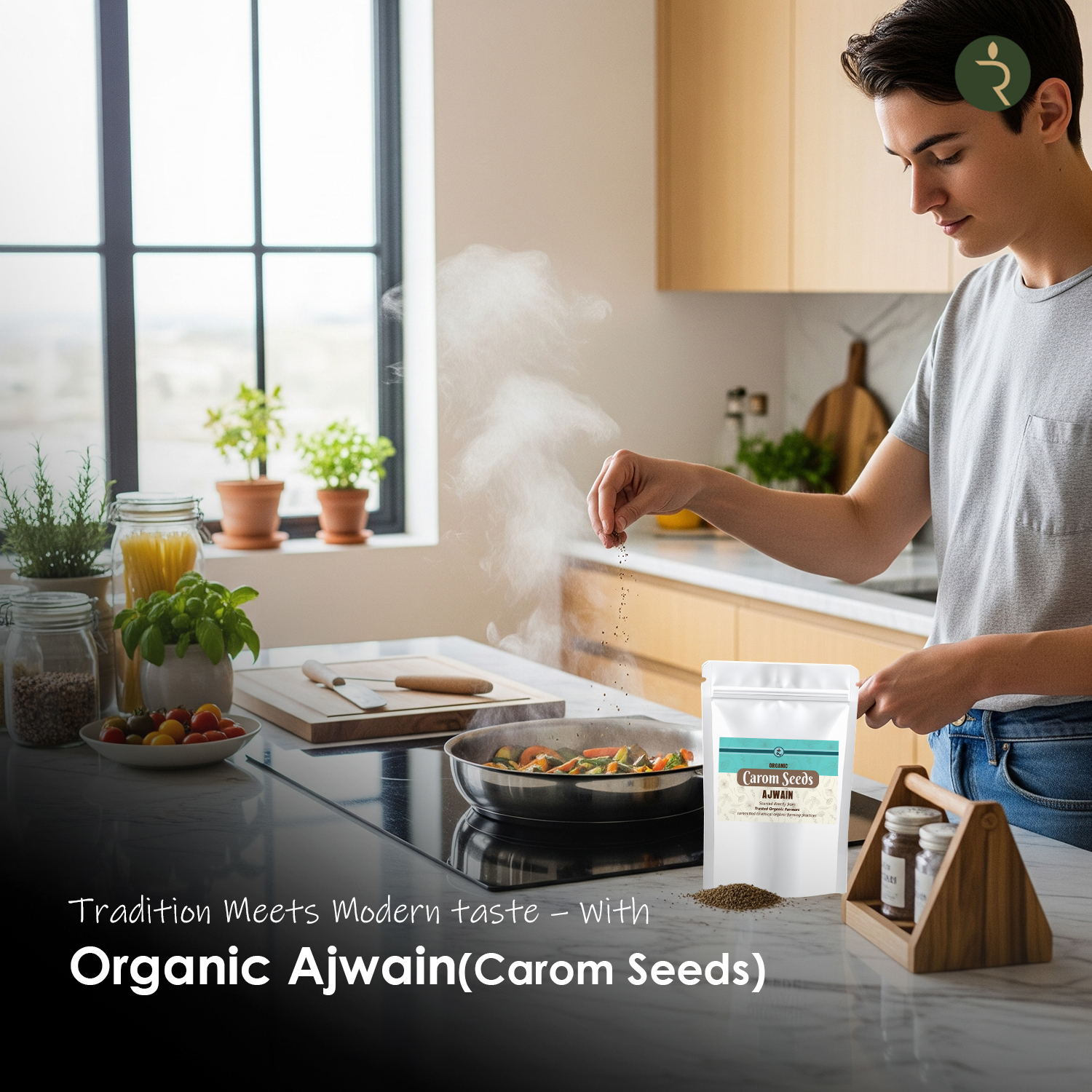 Organic Ajwain (Carom seeds) 250g