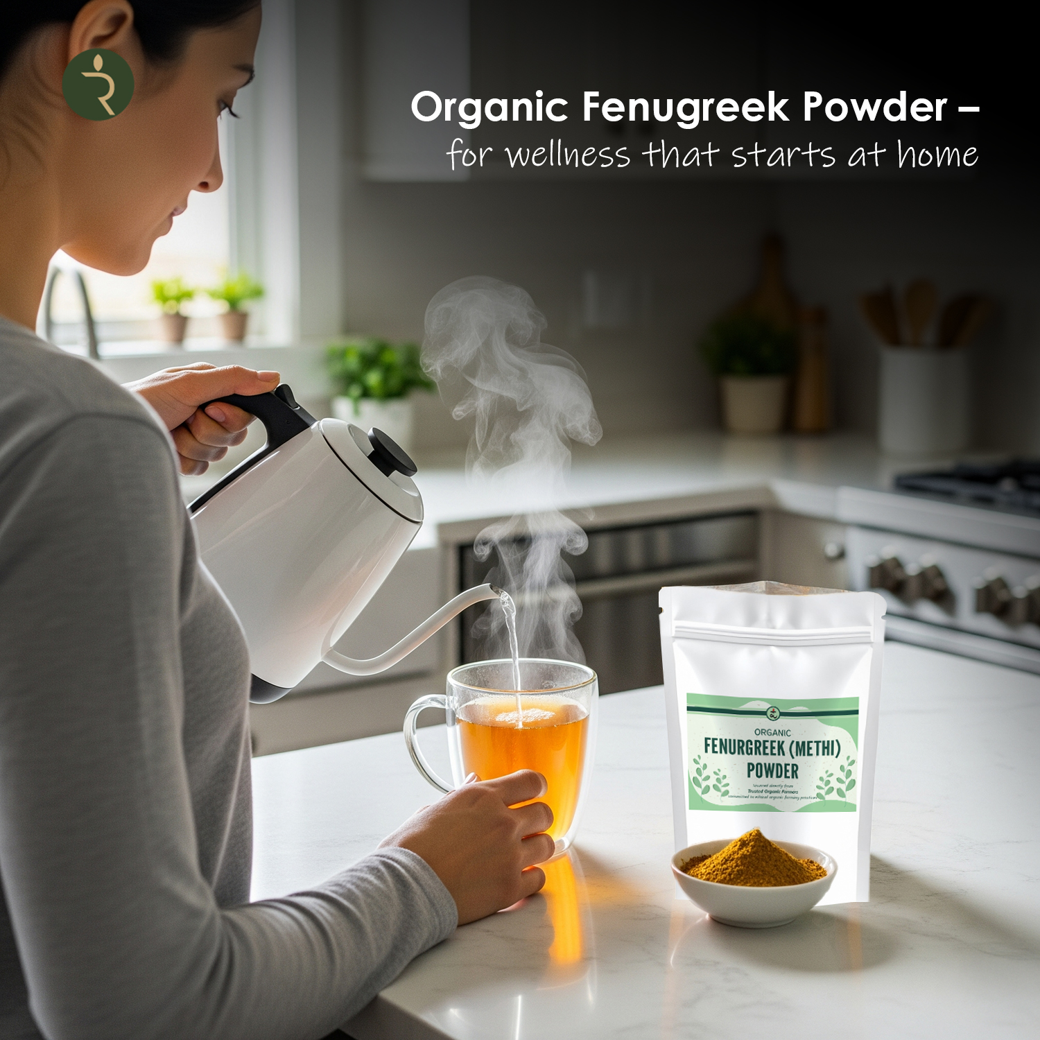Organic Methi Powder (Fenugreek powder) 250g