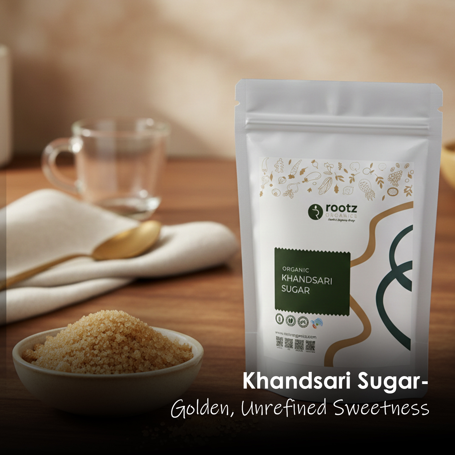 Organic Khandsari Sugar 1kg