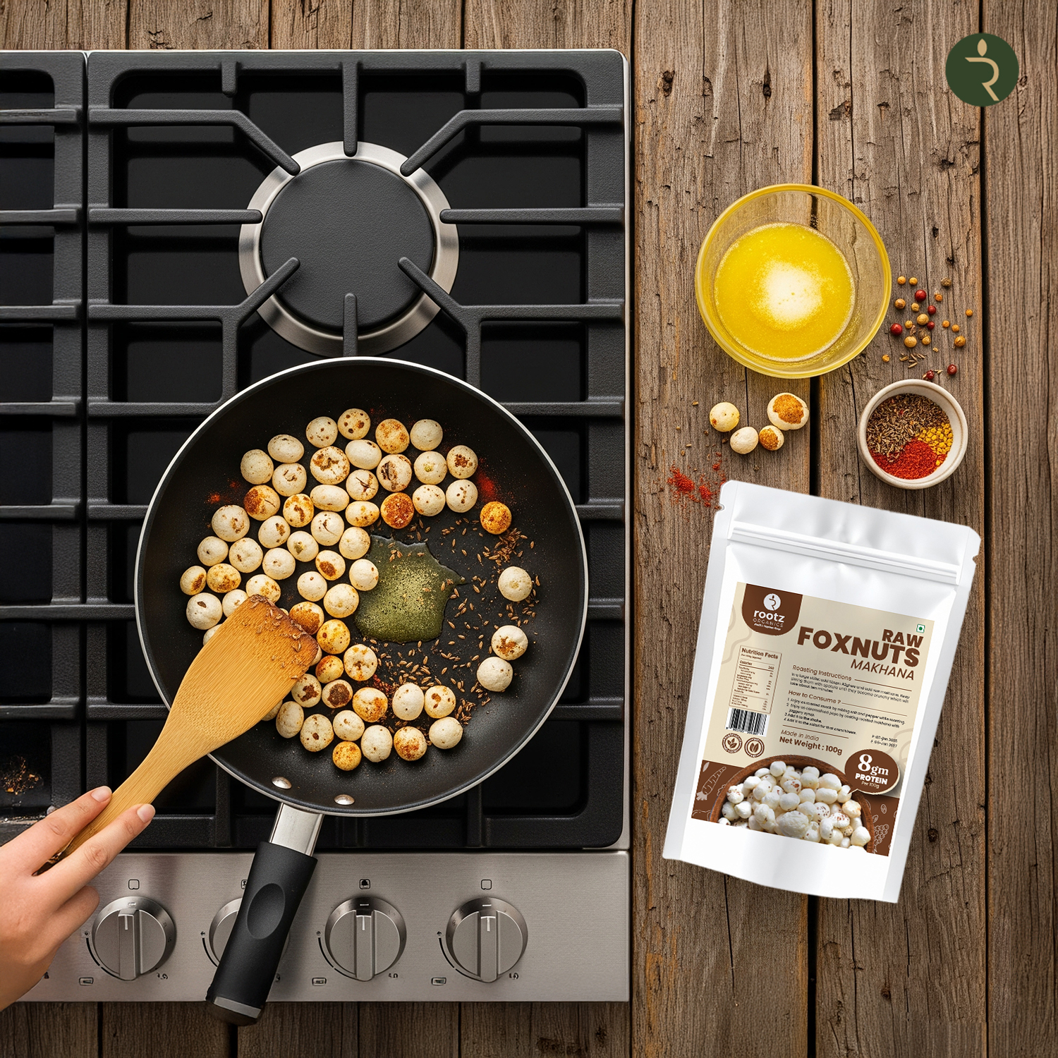 Makhana (Fox Nuts) - 100 GM