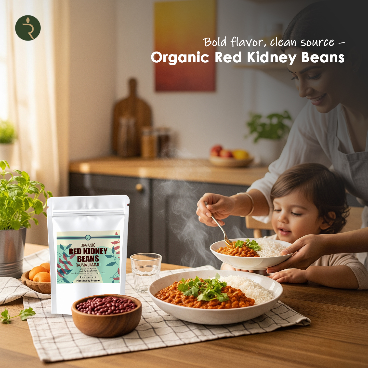 Organic Rajma Jammu (Kidney beans) 1kg