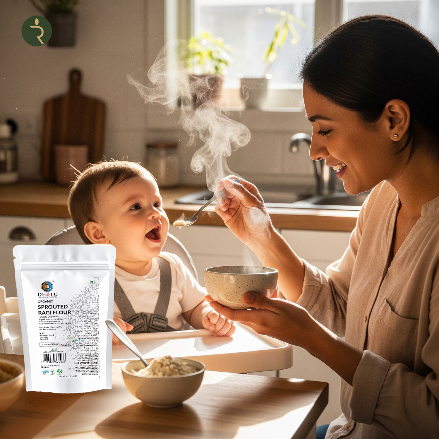 Organic Sprouted Ragi Flour 500g