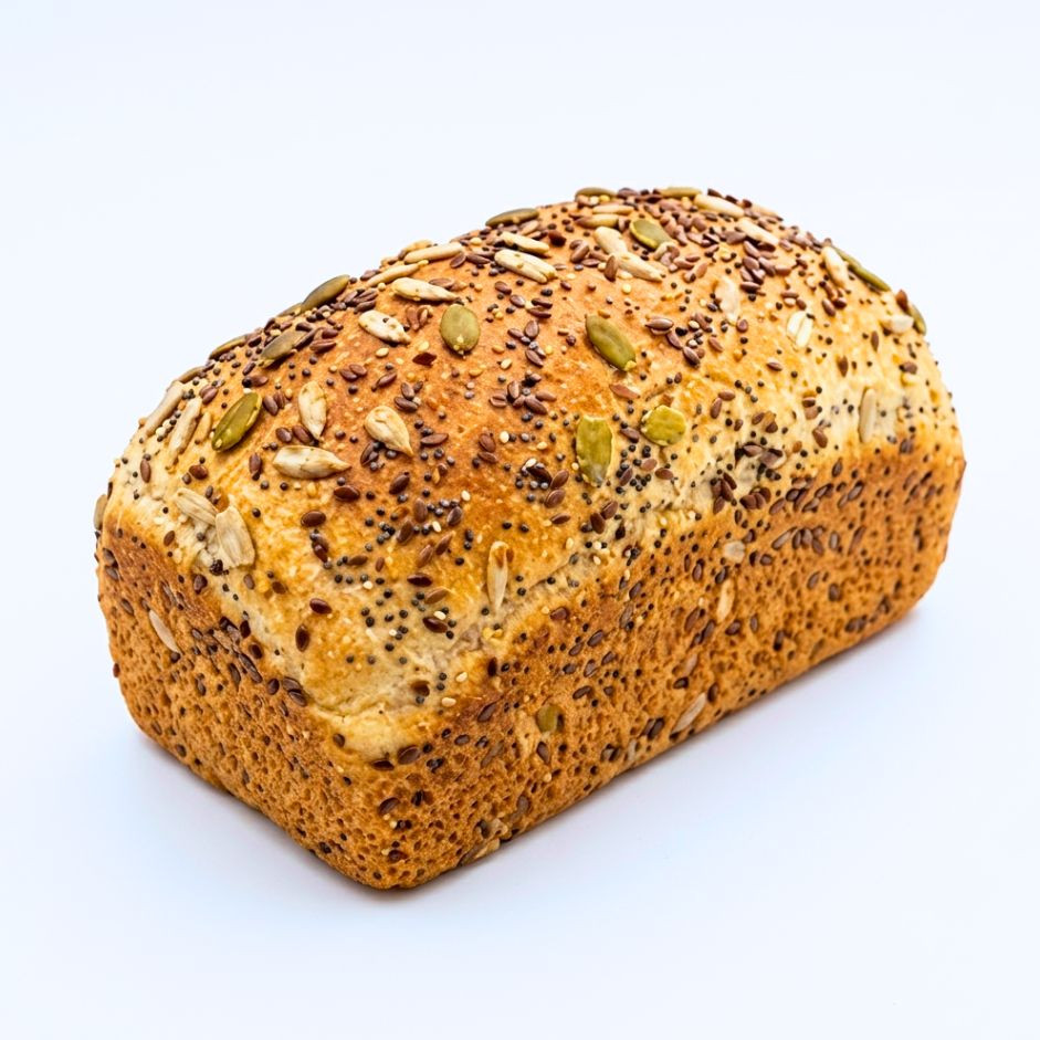 Rootz Organics Foxtail Millet Bread with Seeds — Freshly Baked, Gluten-Free Millet Loaf