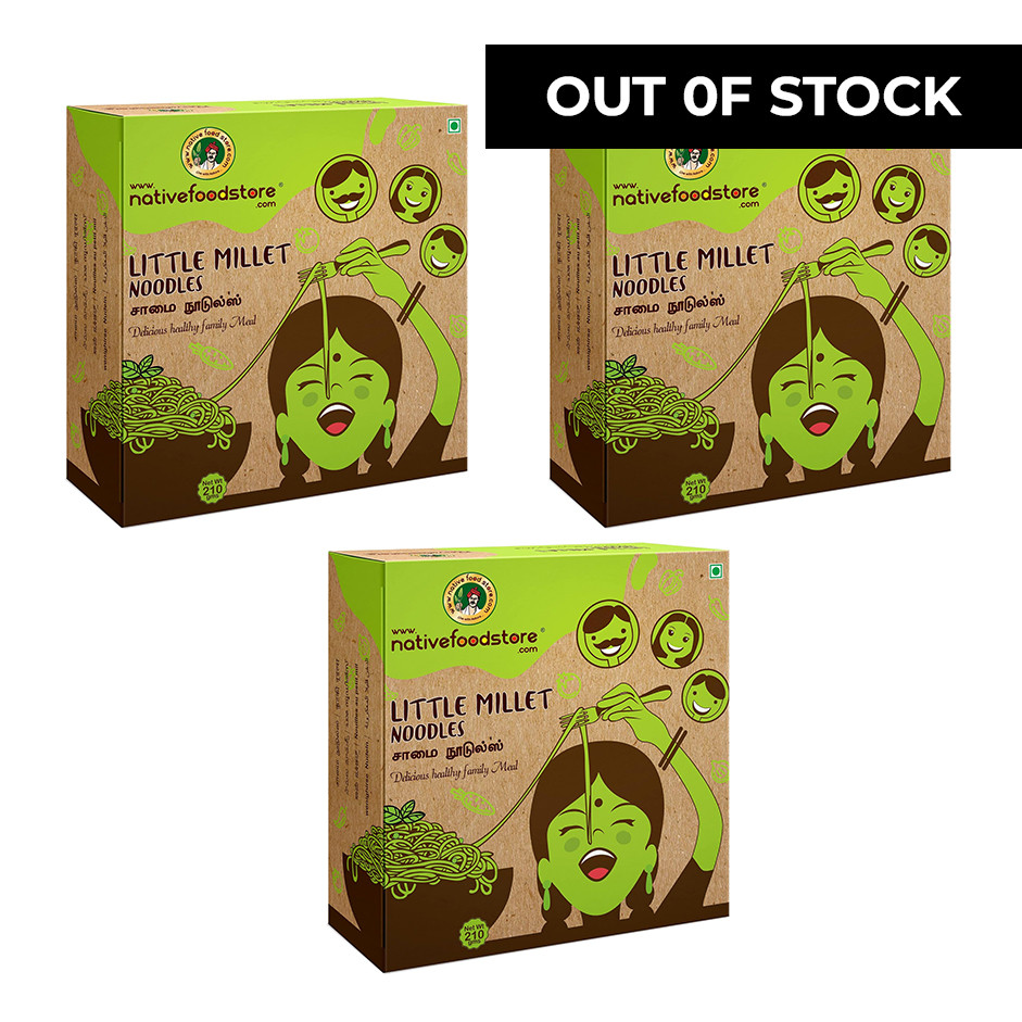 SAMAI / LITTLE MILLET NOODLES- pack of 3