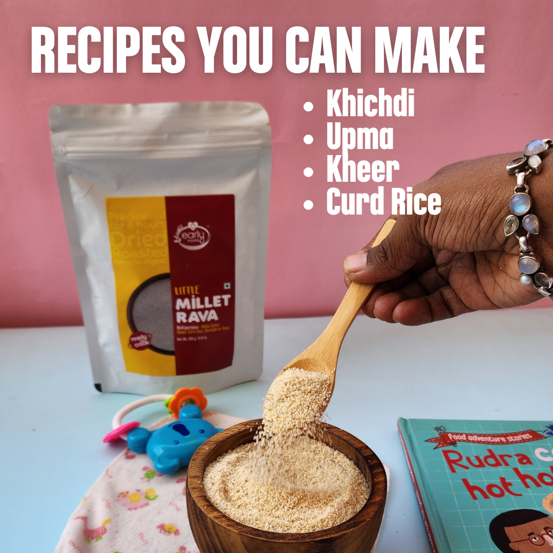 Early Foods-Little millet rava 190gm