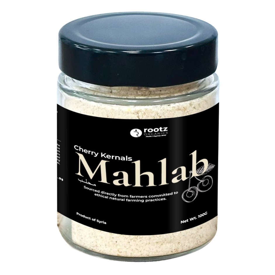 Premium Mahlab – Cherry Seed Kernels Powder 100g (محلب) for Baking, Desserts & Middle Eastern Recipes
