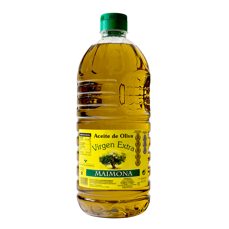 Maimona Extra Virgin Olive Oil 2L – Award-Winning Spanish EVOO in PET Bottle