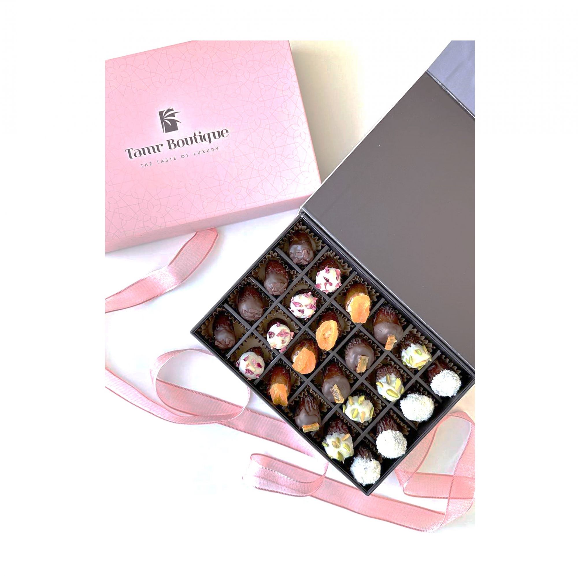 Assorted Premium Dates Chocolate Box (Medium)