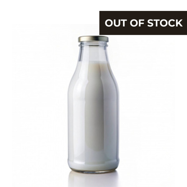 Image of A2 Fresh  Milk 1L - Glass Bottle by Rootz Organics