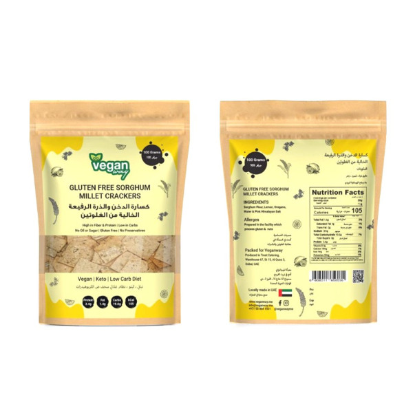 Image of Millet Crackers 100g